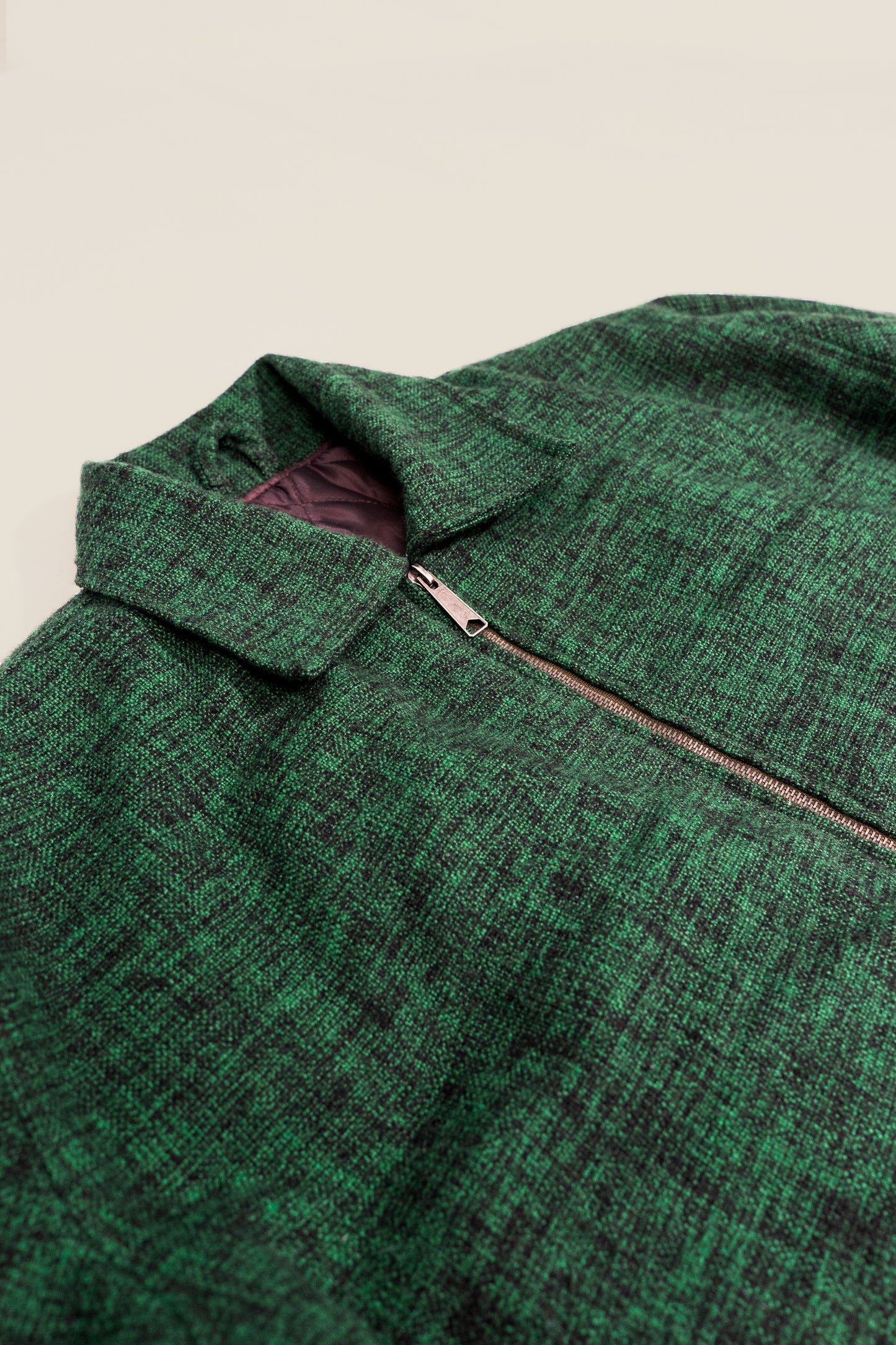 GREEN WOOL JACKET