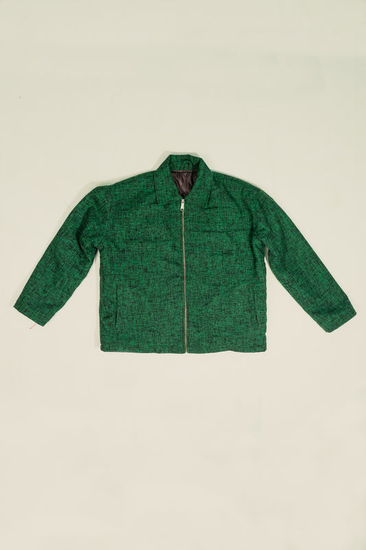 GREEN WOOL JACKET